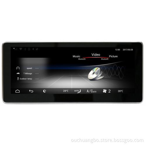 Ouchuangbo car audio gps stereo navi for Mercedes Benz CLA GLA A Class W176 2013-2015 android 6.0
